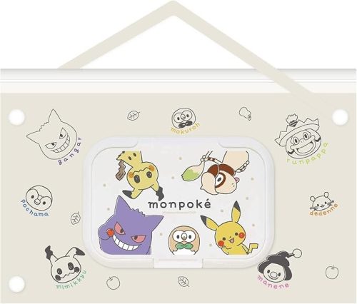 ビタットジャパン ビタット抗菌 & 3WAYウェットシートポーチ モンポケ btmon-pouchwt