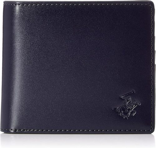ビバリーヒルズポロクラブ(BEVERLY HILLS POLO CLUB) ワンポイントポニー レザー二つ折り財布
