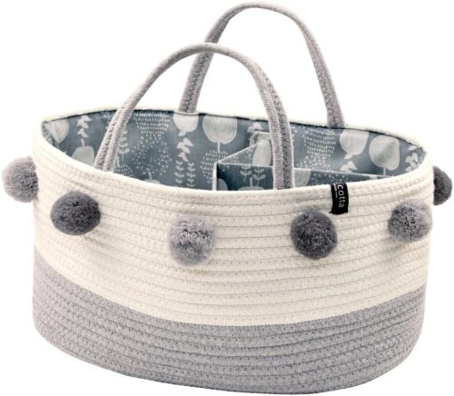 コッタコッタ(cottacotta) コットンロープ仕切り付き収納BOX z00467