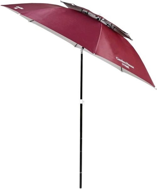 キャプテンスタッグ(CAPTAIN STAG) ガーデン UVカット2段パラソル UD-50