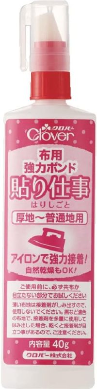 クロバー(Clover) 布用強力ボンド 貼り仕事 58-444