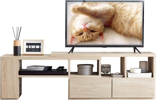 ロウヤ(LOWYA) 伸縮式テレビ台 24-40型推奨 ロータイプテレビボード 9SKRK