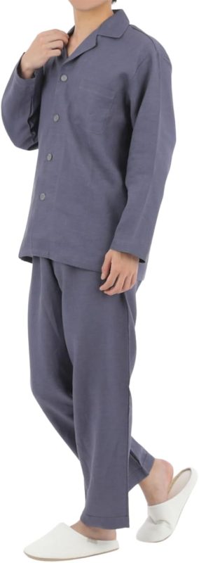 リネン＆ベーシック(LINEN＆BASIC) 日本製 リネン パジャマ