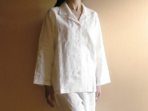 リネンハウス(LINEN HOUSE) リネンパジャマ レディース Lサイズ