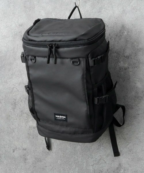 ヤックパック(YAKPAK) A.M.S.別注モデル 防水ポリエステル 大容量 ボックス型 バックパック A4・B4対応