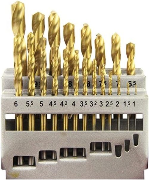 イーバリュー(E-Value) 鉄工用ドリルセット チタンコーティング ETD-21S-T