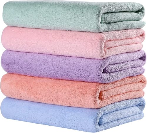 Oseamaid マイクロファイバー バスタオル 大判