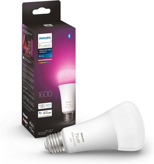 フィリップスヒュー(Philips Hue) フルカラー シングルランプ E26 1600lm 929003089401