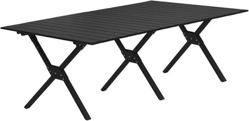 フィールドア(FIELDOOR) アルミロールトップテーブル 120cmタイプ