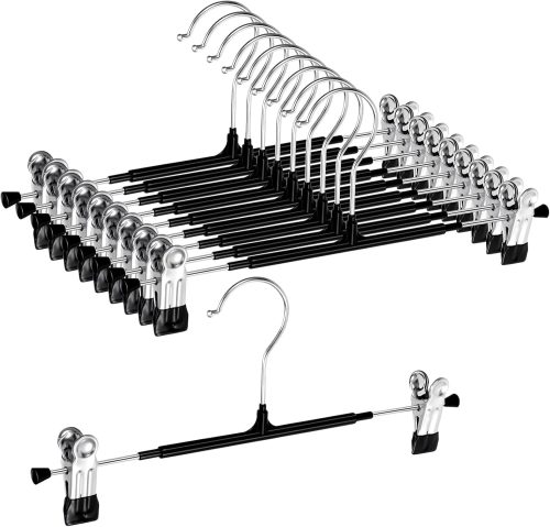 ZPOW スカート ハンガー クリップ付き