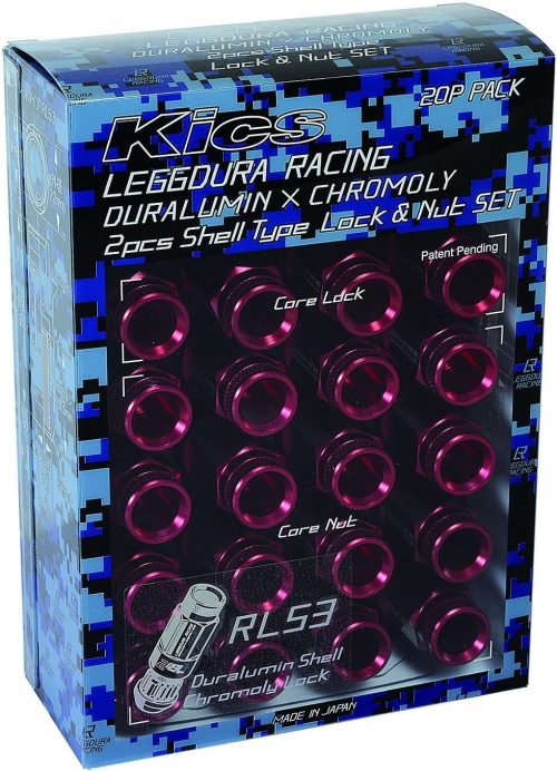 協永産業(KYO-EI) LEGGDURA RACING Shell Type Lock & Nut Set M12×P1.5 テーパー座 RL53-11R