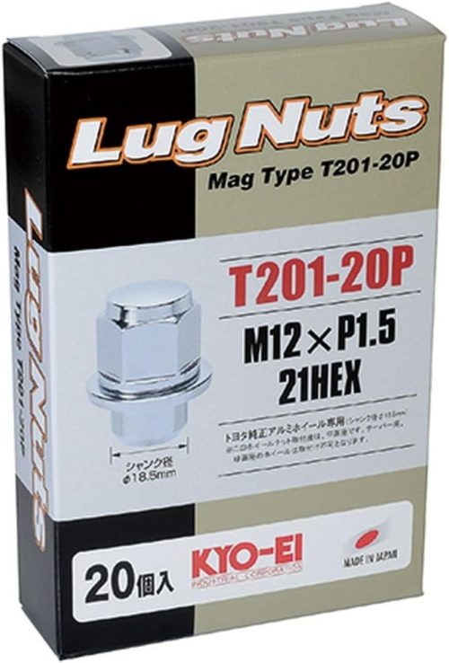 協永産業(KYO-EI) トヨタ純正アルミホイール専用 マグタイプナット M12×P1.5 T201-20P