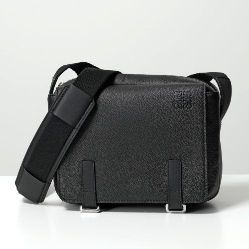 LOEWE) ミリタリー メッセンジャーバッグ XS ソフトグレインカーフ