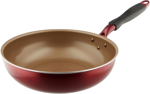ドウシシャ(DOSHISHA) エバークックアルファ IH対応 深型フライパン28cm EAFP28DRD