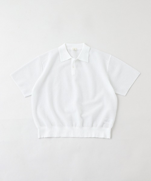 エディフィス(EDIFICE) E. 16ゲージ クロップ ニット