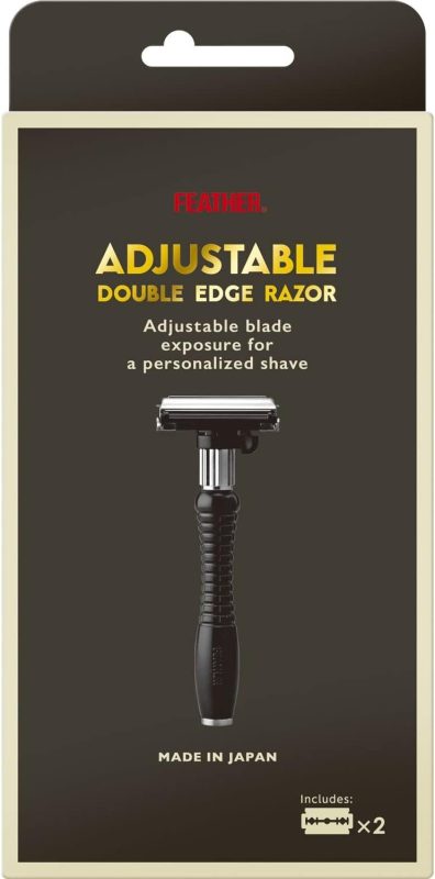 フェザー(FEATHER) 両刃アジャスタブルホルダー ハイステンレス両刃