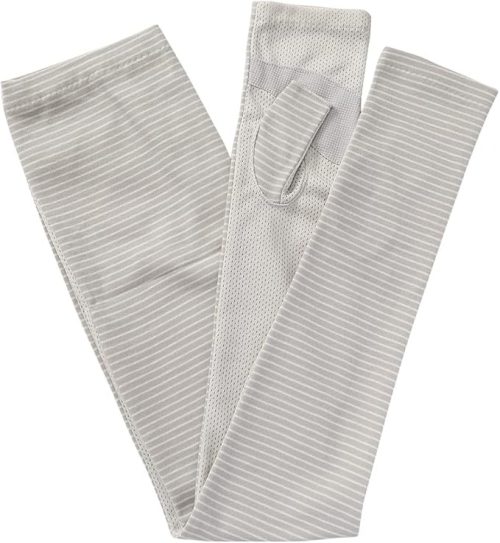 グローブデポ(GlovesDEPO) コットン100% uv手袋 超ロング 接触冷感 すべり止め付き