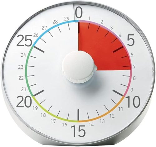 ソニック(Sonic) トキ・サポ 時っ感タイマー 30分計 19cm 色で時間の経過を実感 LV-5328