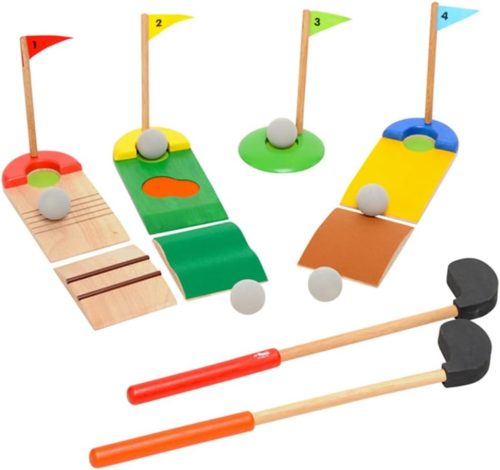 ボイラ(Voila) 木のおもちゃ ゴルフセット