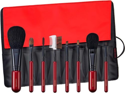 shu uemura ブラックポーチ アイメイク用ブラシセット shu uemura シュウウエムラ アトリエメイド ポータブルブラシ