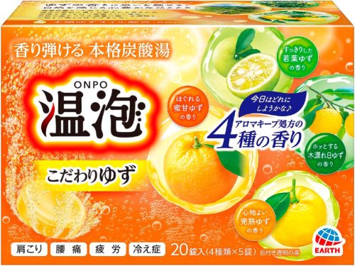 アース製薬 温泡 ONPO 本格炭酸湯 ゆず 医薬部外品