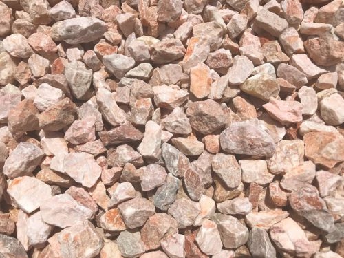 スタイルストーン 砂利 クラッシュピンク 20kg