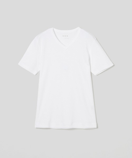 スリードッツ(three dots) オーガニックコットンニット Keith