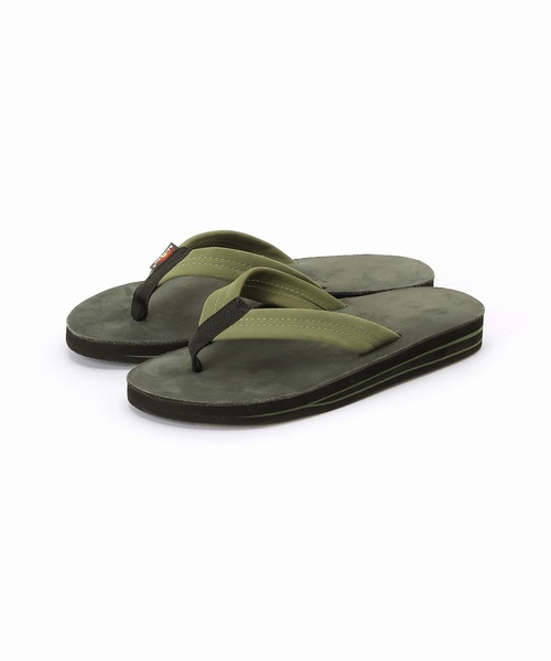 レインボーサンダル(RAINBOW SANDALS) 別注 Double Layer レザーサンダル