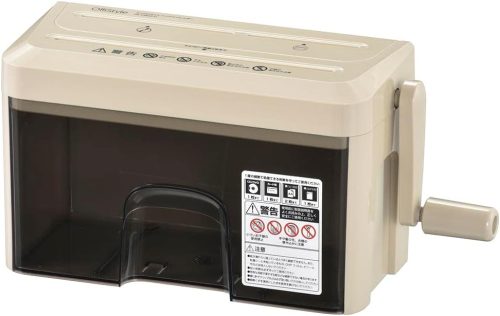 オーム電機(OHM) OffiStyle マイクロカットハンドシュレッダー HS-CM22-U 00-5645