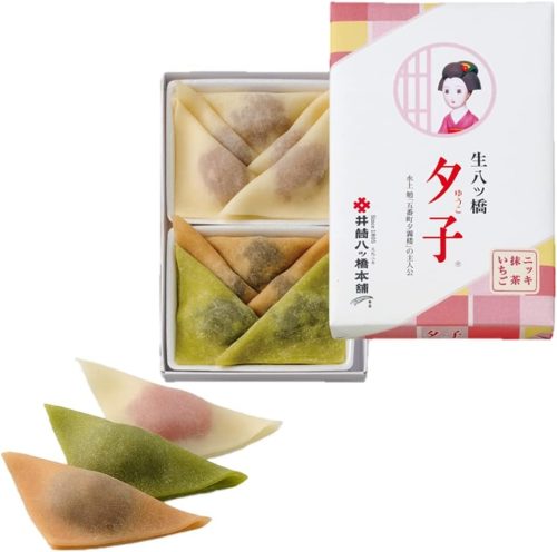 井筒八ッ橋本舗 夕子 ニッキ・宇治抹茶・いちご詰合せ