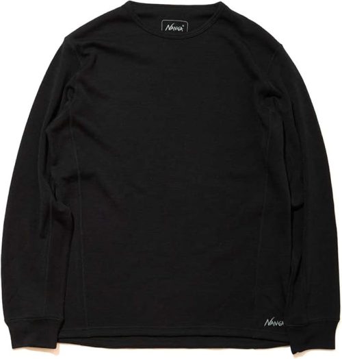 プーマ(PUMA) ブランド ロゴ ボールメッシュ クルーネック 長袖 インナーシャツ