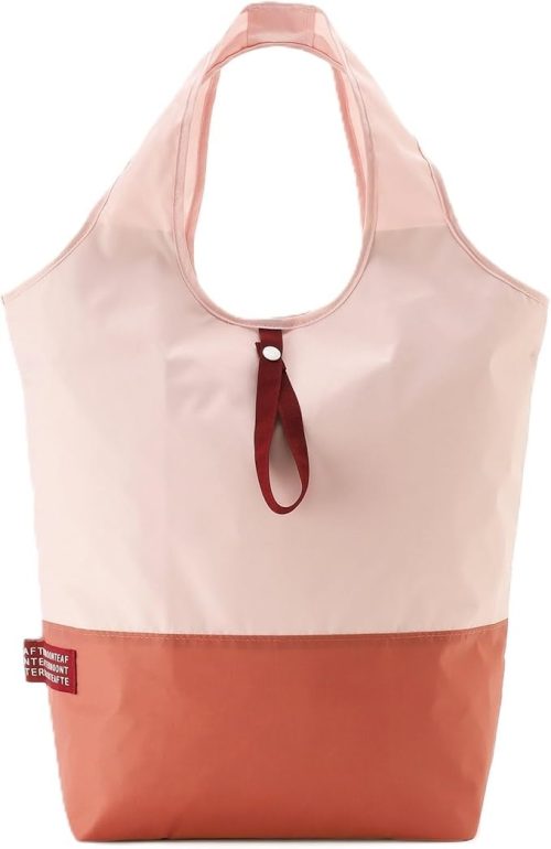 アフターヌーンティー(Afternoon Tea) バイカラー抗菌保冷ショッピングラップバッグL