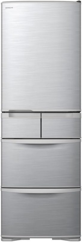 日立(HITACHI) 幅60cm 401L 5ドア冷蔵庫 R-K40T