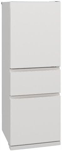 三菱電機(MITSUBISHI) 幅60cm 330L 3ドア冷蔵庫 MR-CX33K