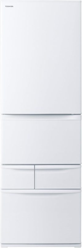 東芝(TOSHIBA) 幅60cm 411L 5ドア冷蔵庫 GR-W41GK