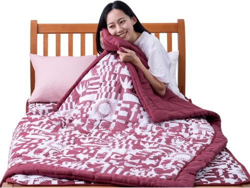 タナカふとんサービス じぶんまくら MOOMIN ダブルガーゼ コットンケット シングル 12-mf-8421