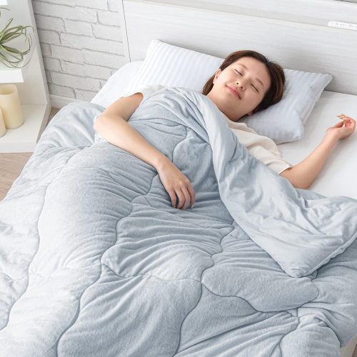 タンスのゲン さらっと、ふわっと リバーシブル 肌掛け布団 10156723