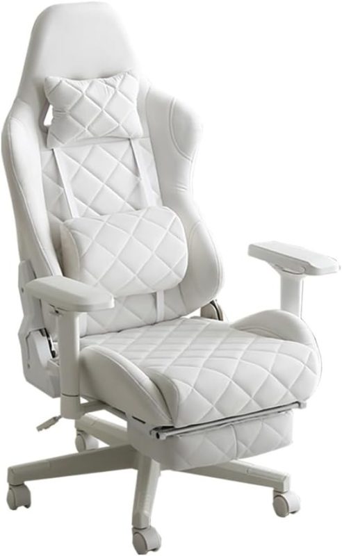 ホームテイスト(HOME taste) 大人かわいいゲーミングチェア オットマン付き Louise plus OK-GCO