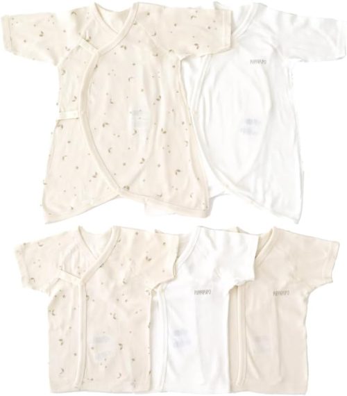 プッパプーポ(PUPPAPUPO) 新生児肌着 5枚組