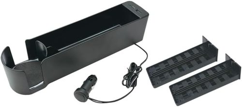 槌屋ヤック(Tsuchiya Yac) シートサイドポケットレインボー USB+Type-C PF412