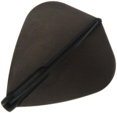 コスモダーツ(COSMO DARTS) フライト Fit Flight カイト Dブラック 6枚入り