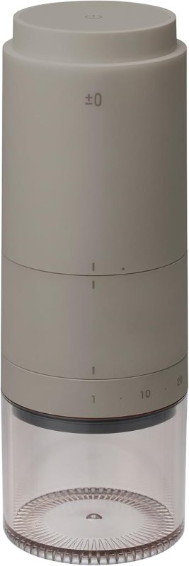 プラスマイナスゼロ(±0) 電動コーヒーミル XKM-J110