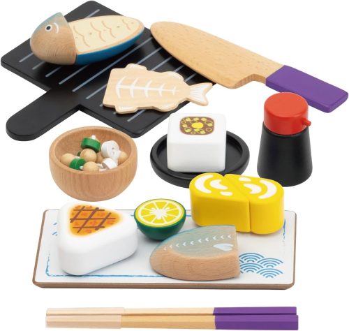 ウッディプッディ(WOODY PUDDY) はじめてのおままごと 和食セット G05-1231