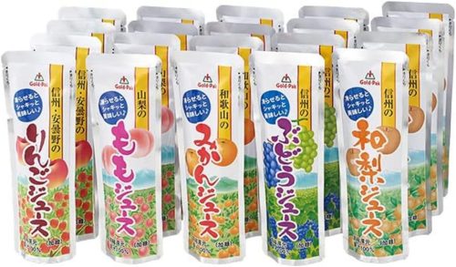 ゴールドパック 凍らせておいしい国産ジュースセット