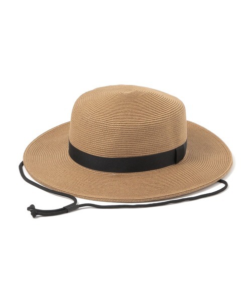 ニコアンド(niko and...) コード付きストローハット