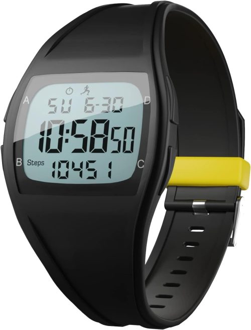 Amain 腕時計型歩数計 ウォーキングウオッチ 振動アラーム付き AWW-2502