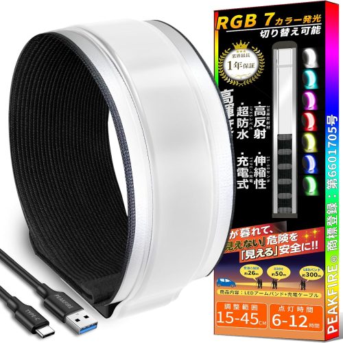 PEAKFIRE ランニングライト