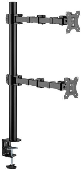 グリーンハウス(GREEN HOUSE) 液晶ディスプレイアーム GH-AMEL2V-BK