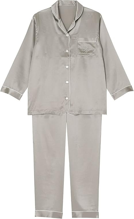 ワコール(Wacoal) 睡眠科学 シルクサテン メンズパジャマ