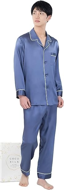 COCOSILK シルク100% パジャマ メンズ